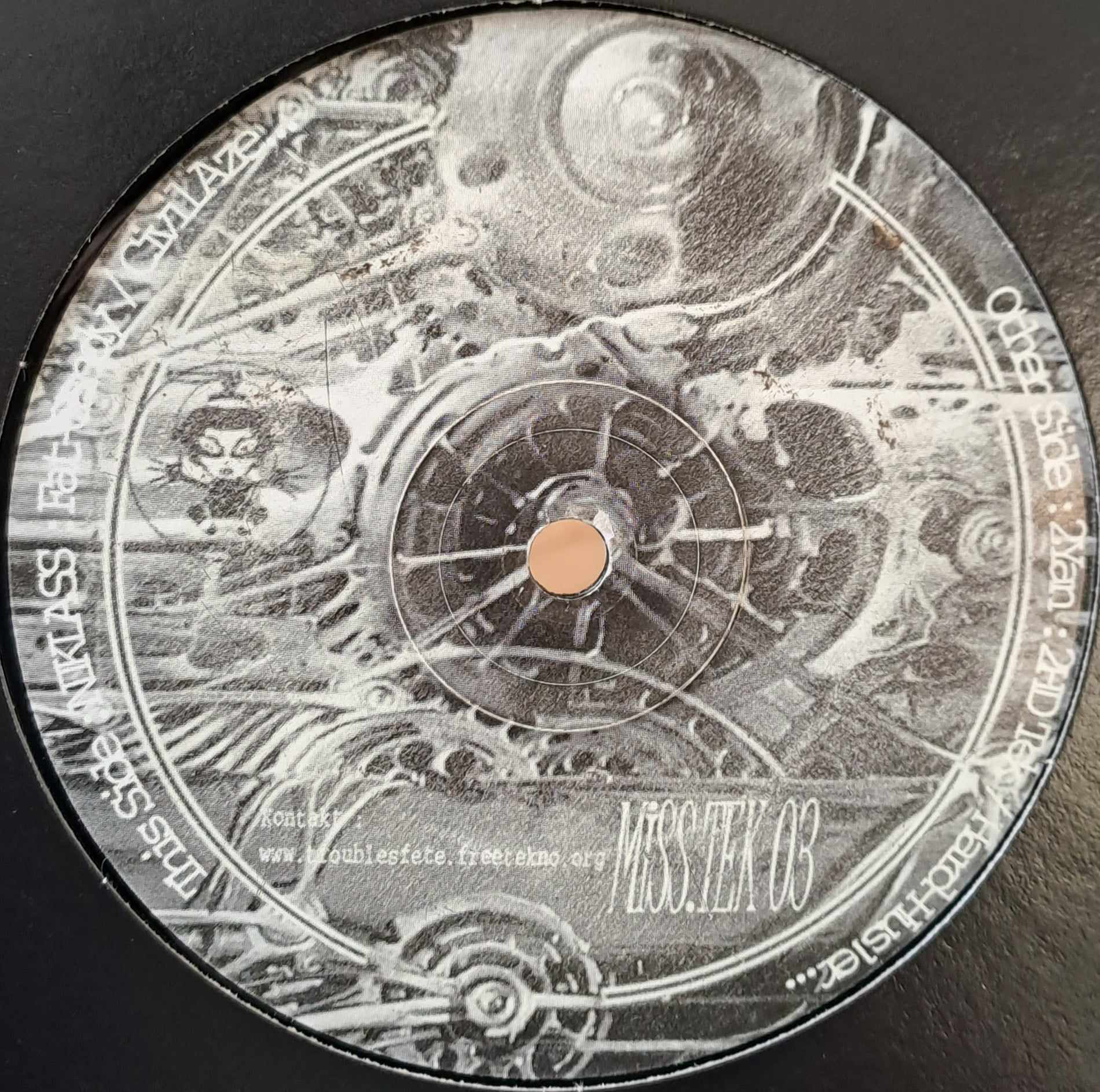 Troubles Fete 004 (Miss Tek 03) - vinyle freetekno